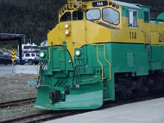 02B The White Pass and Yukon Route Train At Fraser BC